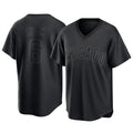 C.Cubs #6 Matt Shaw Player Black T-shirt Home Game Edoa Stitched Jerseys