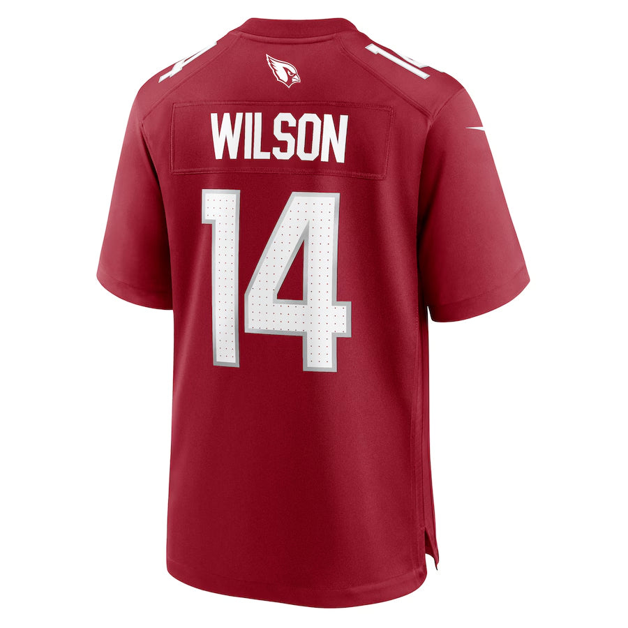 A.Cardinals #14 Michael Wilson Player Cardinal Home Game Edoa Stitched Jerseys