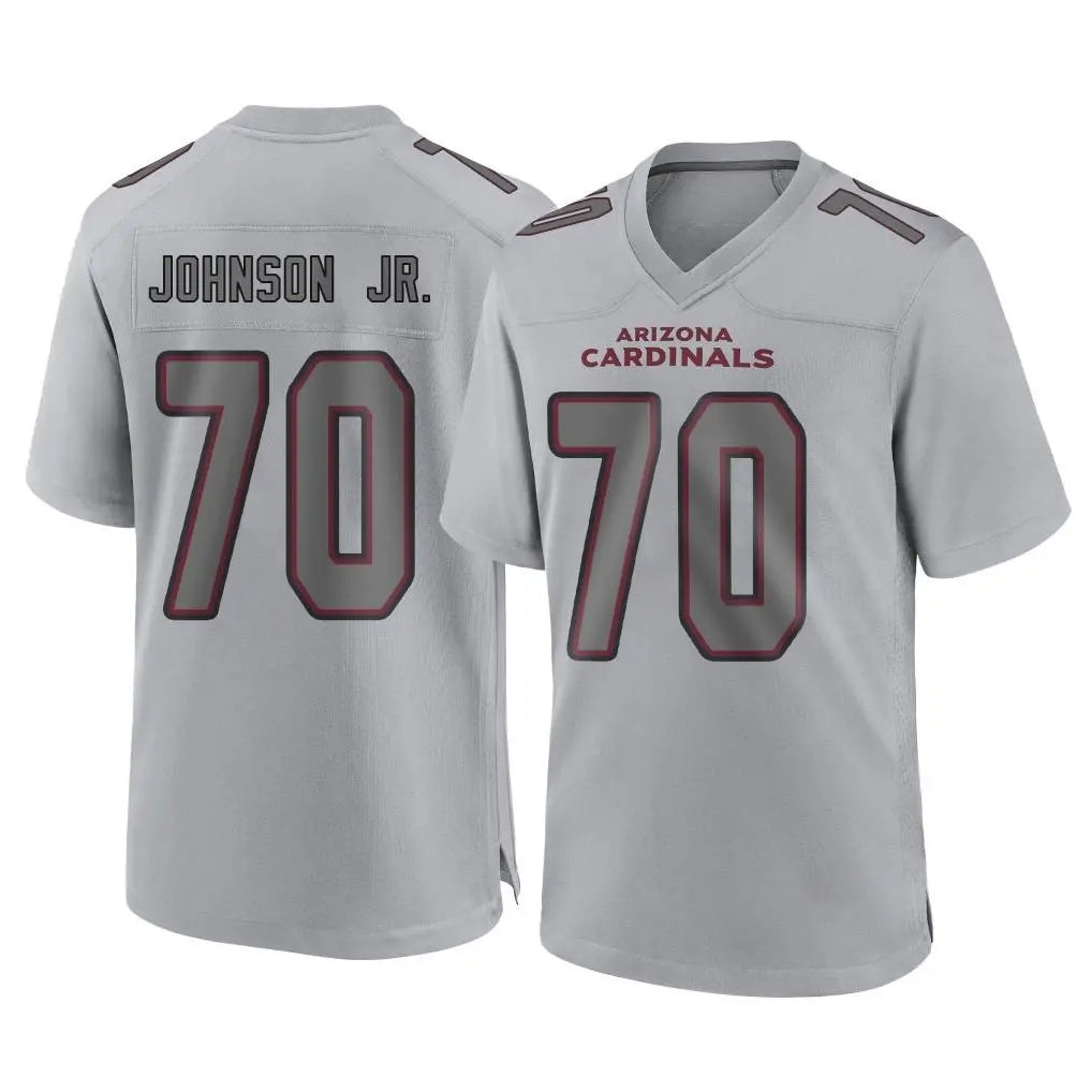 A.Cardinals #70 Paris Johnson Jr. Player Gray Atmosphere Fashion Home Game Edoa Stitched Jerseys