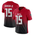 A.Falcons #15 Brian Robinson Player Red Vapor Untouchable Limited Home Game Edoa Stitched Jerseys