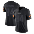 C.Bears #84 Colston Loveland Player Black Impact Limited Game Edoa Stitched Jerseys
