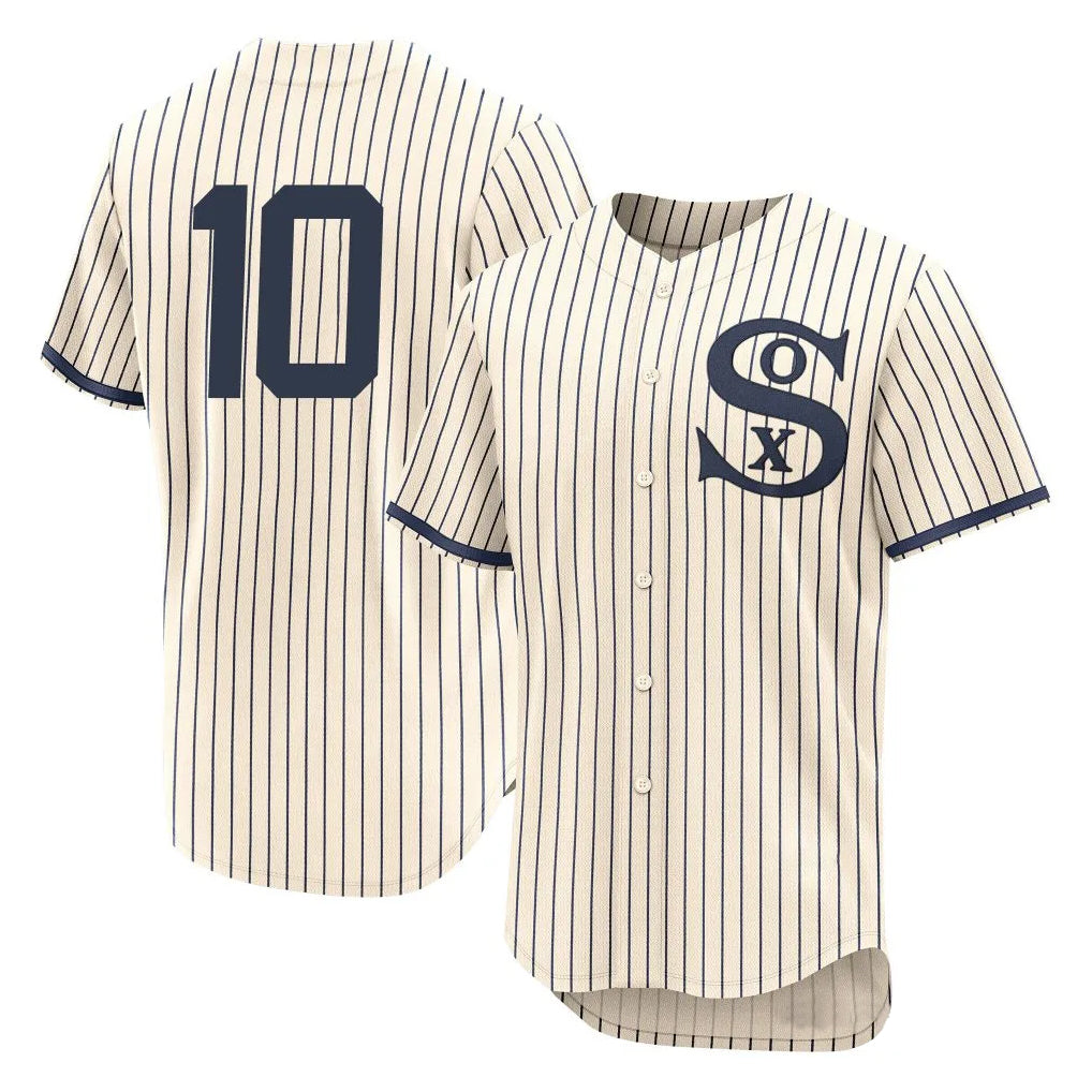 C.White Sox #10 Chase Meidroth Player Cream Field of Dreams Limited Elite Home Edoa Stitched Jerseys