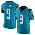C.Panthers #9 Bryce Young Player Blue Vapor Untouchable Limited Game Edoa Stitched Jerseys