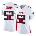 A.Falcons #52 Samson Ebukam Player White Vapor F.U.S.E. Limited Edoa Stitched Jerseys