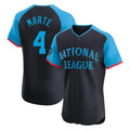 A.Diamondbacks #4 Ketel Marte Player Black National League All-Star Limited Elite Home Game Edoa Stitched Jerseys