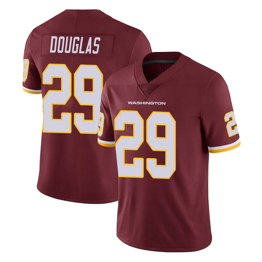 W.Commanders #29 Rasul Douglas Player Burgundy Limited Team Color Vapor Untouchable Home Game Edoa Stitched Jerseys