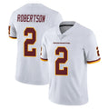 W.Commanders #2 Amik Robertson Player White Limited Vapor Untouchable Home Game Edoa Stitched Jerseys
