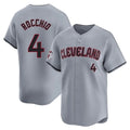 C.Guardians #4 Brayan Rocchio Player Gray Road Limited Home Edoa Stitched Jerseys