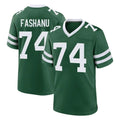 NY.Jets #74 Olu Fashanu Player Green Legacy Home Game Edoa Stitched Jerseys