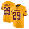 W.Commanders #29 Rasul Douglas Player Gold Limited Color Rush Home Game Edoa Stitched Jerseys