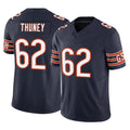 C.Bears #62 Joe Thuney Player Navy Vapor F.U.S.E. Limited Home Game Edoa Stitched Jerseys