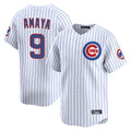 C.Cubs #9 Miguel Amaya Player White Limited Home Game Edoa Stitched Jerseys