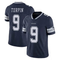 D.Cowboys #9 KaVontae Turpin Player Navy Vapor Untouchable Limited Home Game Edoa Stitched Jerseys