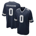 D.Cowboys #0 DeMarvion Overshown Player Navy Home Game Edoa Stitched Jerseys