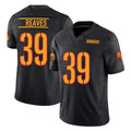 W.Commanders #39 Jeremy Reaves Player Black Limited Vapor F.U.S.E. Home Game Edoa Stitched Jerseys