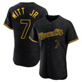 KC.Royals #7 Bobby Witt Jr. Player Black Snake Skin City Limited Elite Edoa Stitched Jerseys
