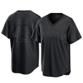 H.Astros #45 Tatsuya Imai Player Black Fashion T-shirt Home Game Edoa Stitched Jerseys