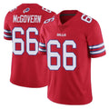 B.Bills #66 Connor McGovern Player Red Vapor Untouchable Limited Edoa Stitched Jerseys