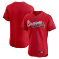 A.Braves ## Braves Blank Player Red Limited Elite Home Game Edoa Stitched Jerseys