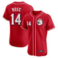 C.Reds #14 Pete Rose Player Red Limited Elite Home Game Edoa Stitched Jerseys