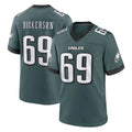 P.Eagles #69 Landon Dickerson Player Green Home Game Edoa Stitched Jerseys