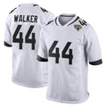 J.Jaguars #44 Travon Walker Player White Home Game Edoa Stitched Jerseys