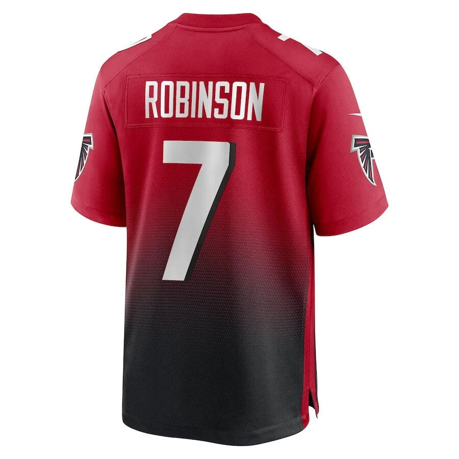 A.Falcons #7 Bijan Robinson Player Red Alternate Game Edoa Stitched Jerseys