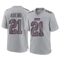 NY.Giants #21 Paulson Adebo Player Gray Atmosphere Fashion Limited Game Edoa Stitched Jerseys