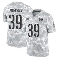 W.Commanders #39 Jeremy Reaves Player Arctic Camo Limited Salute To Service Home Game Edoa Stitched Jerseys