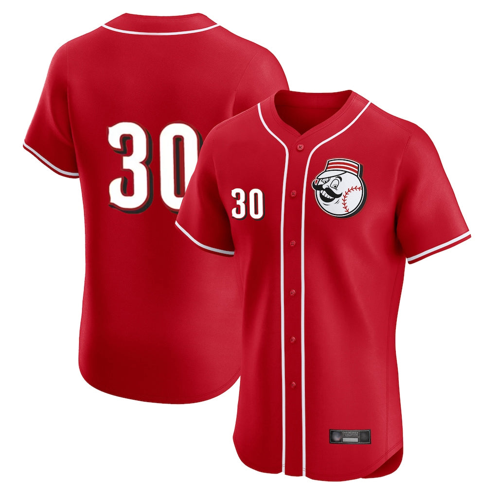 C.Reds #30 Ken Griffey Player Red Limited Elite Home Game Edoa Stitched Jerseys