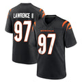 C.Bengals #97 Dexter Lawrence II Player Black Home Game Edoa Stitched Jerseys