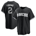 A.Diamondbacks #2 Geraldo Perdomo Player Black Game Home Edoa Stitched Jerseys