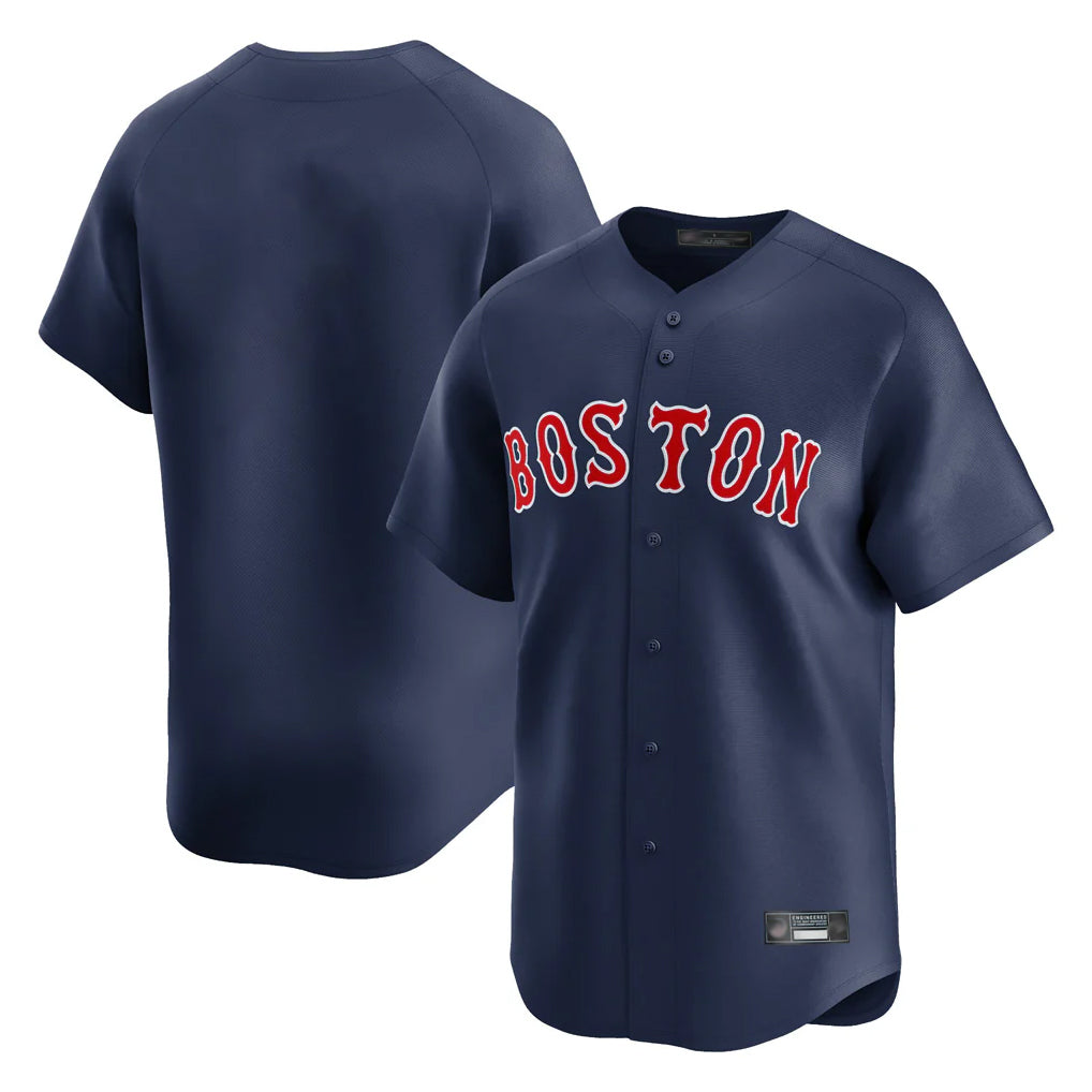 B.Red Sox ## Red Sox Blank Player Navy Limited Home Game Edoa Stitched Jerseys