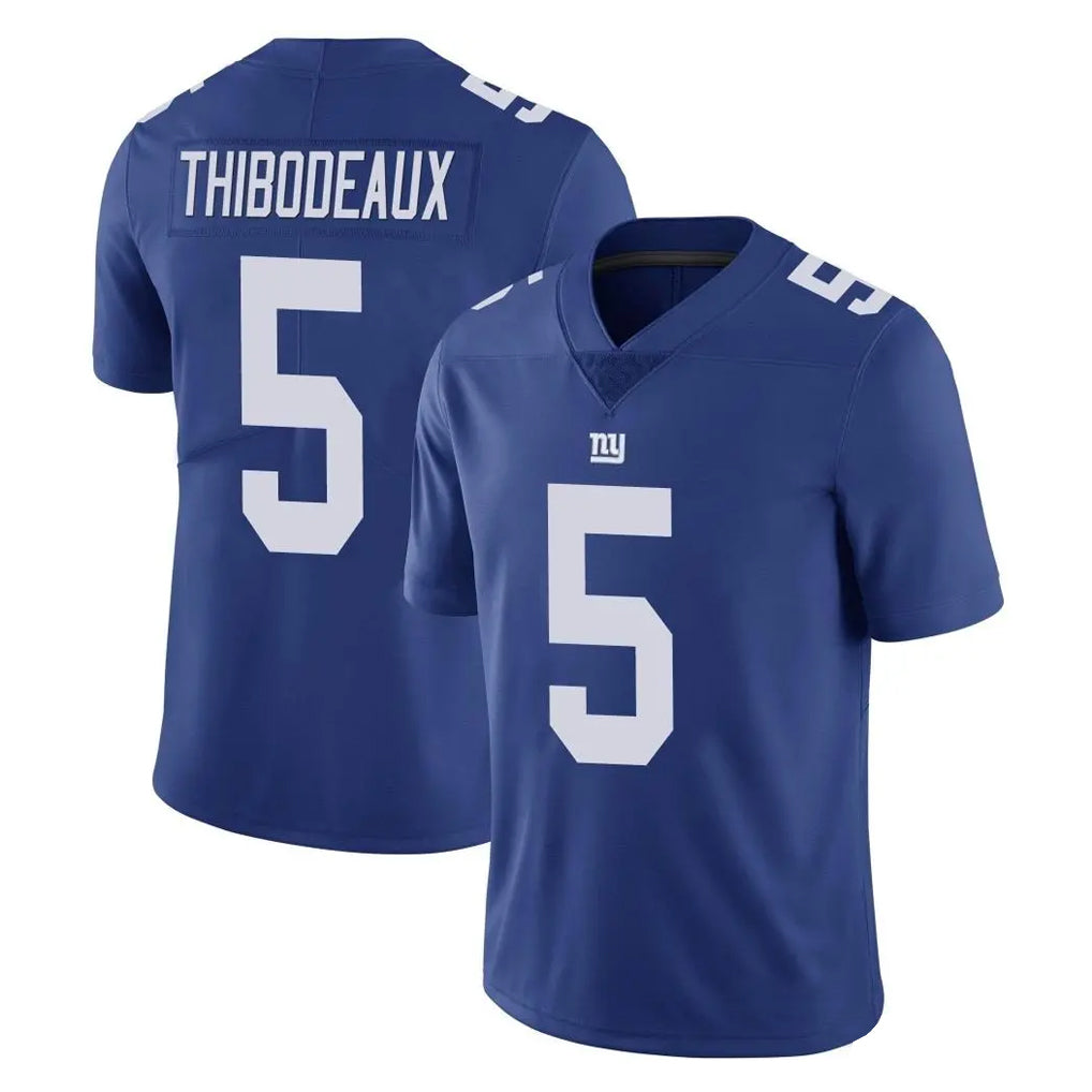 NY.Giants #5 Kayvon Thibodeaux Player Royal Limited Vapor Untouchable Home Game Edoa Stitched Jerseys