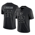 A.Falcons #52 Samson Ebukam Player Black RFLCTV Limited Game Edoa Stitched Jerseys