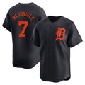 D.Tigers #7 Kevin McGonigle Player Navy Home Limited Edoa Stitched Jerseys