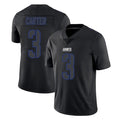 NY.Giants #3 Abdul Carter Player Black Impact Limited Home Game Edoa Stitched Jerseys