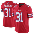 B.Bills #31 Maxwell Hairston Player Red Vapor Untouchable Limited Home Game Edoa Stitched Jerseys