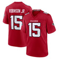 A.Falcons #15 Brian Robinson Player Red Team Color Home Game Edoa Stitched Jerseys