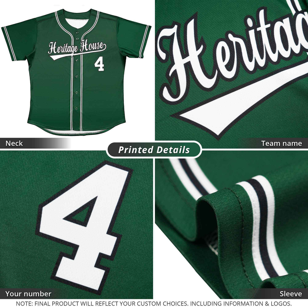 Custom White Yellow-Black Classic Style Authentic Baseball Jersey