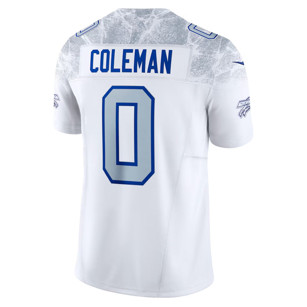B.Bills #0 Keon Coleman Player White Rivalries Collection Limited Game Edoa Stitched Jerseys