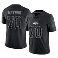 NY.Jets #70 Armand Membou Player Stealth Black Limited Reflective Home Game Edoa Stitched Jerseys