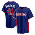 A.Diamondbacks #41 Carlos Santana Player Royal 2026 World Classic Home Game Edoa Stitched Jerseys