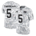 NY.Giants #5 Kayvon Thibodeaux Player Arctic Camo Salute To Service Limited Game Edoa Stitched Jerseys