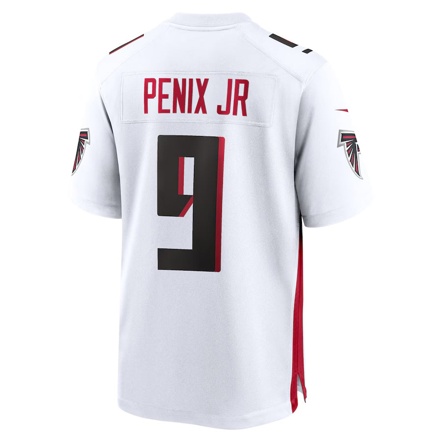 A.Falcons #9 Michael Penix Jr. Player White Home Game Edoa Stitched Jerseys