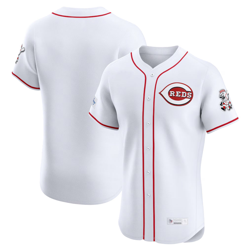 C.Reds ## Red Blank Player White Limited Elite Home Edoa Stitched Jerseys