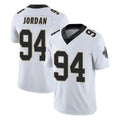NO.Saints #94 Cameron Jordan Player White Limited Vapor Untouchable Home Game Edoa Stitched Jerseys