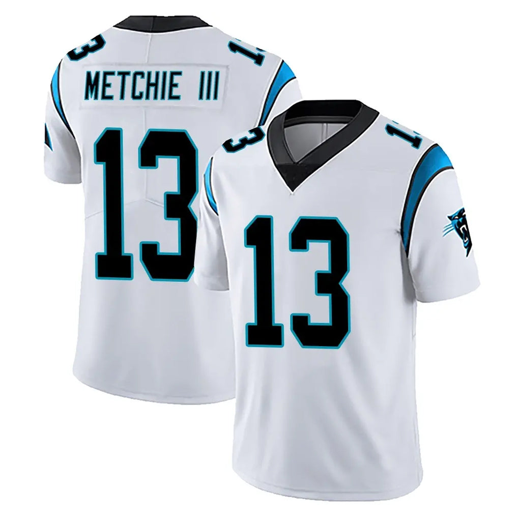 C.Panthers #13 John Metchie III Player White Vapor Untouchable Limited Game Edoa Stitched Jerseys