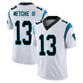C.Panthers #13 John Metchie III Player White Vapor Untouchable Limited Game Edoa Stitched Jerseys
