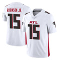 A.Falcons #15 Brian Robinson Player White Vapor Untouchable Limited Home Game Edoa Stitched Jerseys